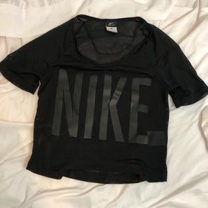 NIKE Mesh Crop Top